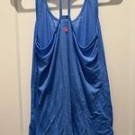 Lilly Pulitzer  Luxletic Tank Top Women’s Size S Small Blue Logo Photo 2