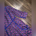 See By Chloe  silk printed boho designer formal contemporary purple fall $500 Photo 5