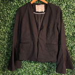 Anthropologie  Cartonnier Bell Sleeve Blazer - Black - Small Photo 0