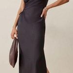 Reformation  Black Doria Dress 2 Photo 0