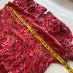 Torrid blouse scoop neckline short sleeve keyhole opening floral print Sz 3 3X Photo 4