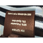 Multiples  Womens Abstract Stripe Print Button Front Blazer Jacket PM Photo 4