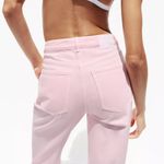 ZARA  High Rise Straight Leg Jeans Photo 4