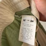 RITA ROW X FREE PEOPLE EMMY PANT Striped Wide Leg Size M Fall Layers Summer Green Size M Photo 4