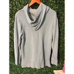 Athleta Women's Coaster Luxe Waffle Hoodie Minimalistic Blue Pullover Size Small Photo 3