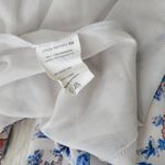 Lush Clothing Floral Print‎ Dress Sleeveless Mini Sun Dress Blue Peach Casual Photo 5