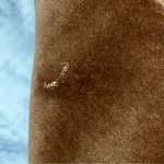 Vintage Brown Velvet Pants 60s 70s Unisex Sz 34x31 Bohemian Hippy Flower Power Photo 7