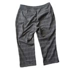 Modcloth plaid high rise crop pants GRAY SIZE 18 Photo 2