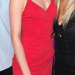 superdown Dahlia Wrap Mini Dress In Cherry Photo 4