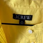 J.Crew Short-sleeve mini shirtdress in cotton poplin yellow XS Photo 5
