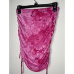 Princess Polly  Size 6 Tie Dye Ruched 2 Piece Outfit Shirt Skirt 100% Cotton Photo 8