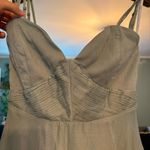 Lulus NWT Lulu’s Dreamy Destiny Sage Green Pleated Backless Maxi Dress 👗 Photo 4