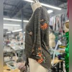 Fig & Flower Floral Blouse S Brown Photo 5