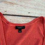 Talbots Woman’s Large  3/4 Sleeve Cropped Open Front Cardigan Sweater Shrug Knit Photo 1