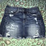 American Eagle Patched Jean Skirt Photo 0