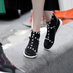 Valentino Garavani Valentino Free Rockstud Bodytech sock stretch-knit sneakers size IT 37 US 7 6.5 Photo 16