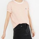 Madewell NWT Rigid Denim A-Line Mini Skirt size 0 Photo 3