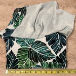 Banana leaf Swim Suit Top In Size Small Green Photo 3