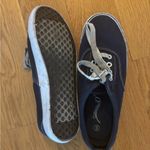 Collection B Women's Navy Canvas Sneakers Blue Size 9 Photo 2