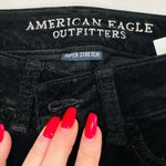 American Eagle  Outfitters Black Velvet Super Stretch Jegging Photo 7