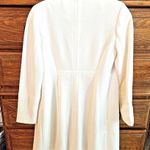 Mid Length Fully Lined Winter White Coat Jacket Women's 2P Chico's 00P Photo 9