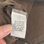 Talbots  Petites Maxi Brown Keyhole‎ Back Tank Dress Size P Small EUC! 0147 Photo 7