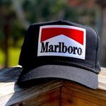 Black Marlboro Hat Photo 0