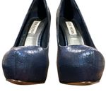 Steve Madden  NALA LADIES BLUE MERMAID SCALES PLATFORM STILETTO PUMPS HEELS 6.5 Photo 2