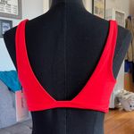 Vitamin A   Red Sienna bikini bralette top NWT Size 6/S Photo 0