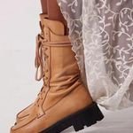 Free People 🆕 | JONES LACE-UP BOOTS | MACADAMIA | SIZE: US 8 (EU 38.5) Photo 5