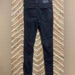 Levi's  Women's Mile High Super Skinny Jeans,Black,Distressed,Ripped,Size 25 Photo 3