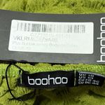 Boohoo NEW  Green Bubble Textured Sleeveless Jersey Mini Bodycon Tank Dress Sz 14 Photo 3