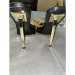 Women's Cape Robin Heels Black Gold Size 9 Photo 3