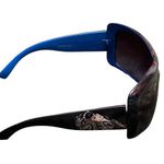 Y2K Blue /Black Tattoo Sunglasses woman /snake design Black Photo 3