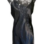 InTime Women’s Vintage Black Spaghetti Strap Teddy/Lingerie, Size Medium Photo 0