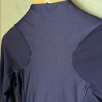 Lululemon  emerge renewed deep navy purple asymmetrical zip jacket Photo 9