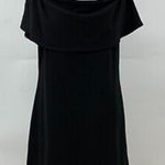 Charles Henry  Nordstrom Black‎ Off Shoulder Flirty Ruffle No Tag Measures XL Photo 0