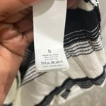 Kate Spade  Striped Sleeveless Sweater Dress Black & White Sz S Photo 7