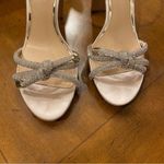 Badgley Mischka Jewel  Champagne Lexie Knotted Platform Block Heel Size 9.5 Photo 9