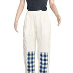 ATELIER DELPHINE Kiri Pants, Gingham Patch, XS Blue Photo 8
