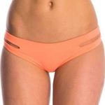 l*space L* Peach Estelle cutout side Bikini Swim Bottoms M Photo 2