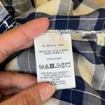 Anthropologie Holding Horses Checkered Snap Button Top Photo 6