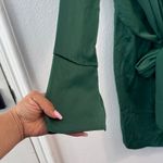 ASOS  Emerald green satin dress Photo 7