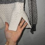 Madewell Black & White Marled Pepper Checkpoint Sweater Size Small Photo 3