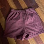 Nike Women's Athletic Shorts - Reddish Brown Photo 3