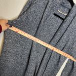Soft Surroundings Blue Marled Knit Open Front Cardigan Sweater Women's Large Photo 5