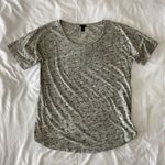 J.Crew Grey T-Shirt With Sequin Detail Photo 0