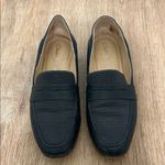 Clarks | Pure Iris Womens Blue Leather Comfort Loafers Photo 1