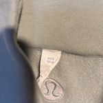 Lululemon Sage color oversized scuba 1/2 zip funnel neck Photo 1