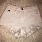 KanCan USA White High rise Shorts Photo 0